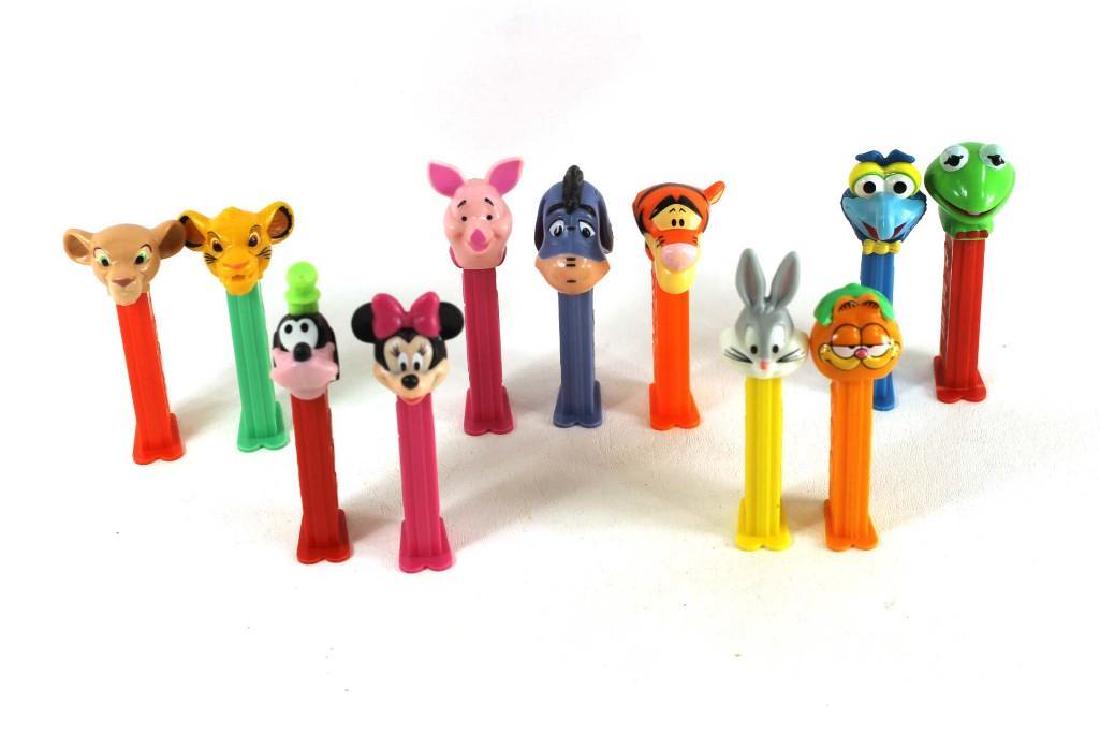 Lot of 11 Pez Dispensers incl Muppets , Disney , Warner (1 of 1)