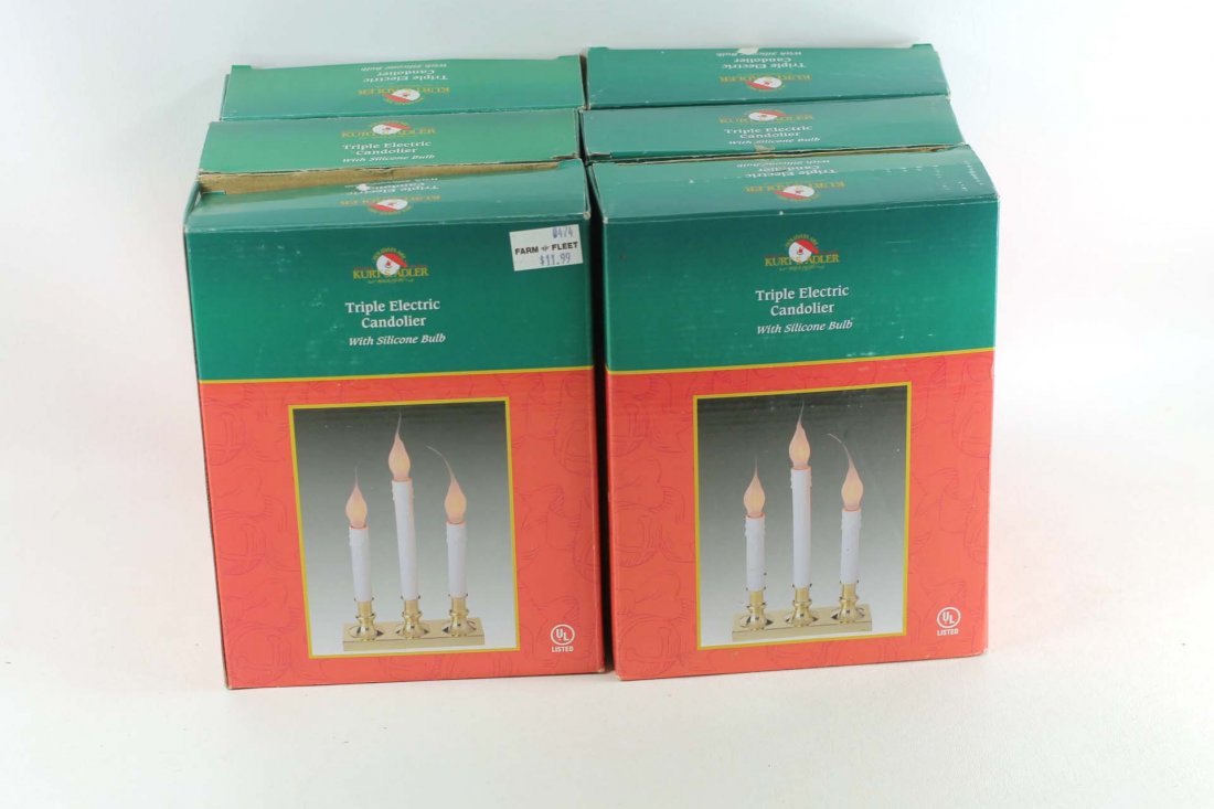 Lot of 6 Boxes of Holiday Lights New in Package (1 of 2)