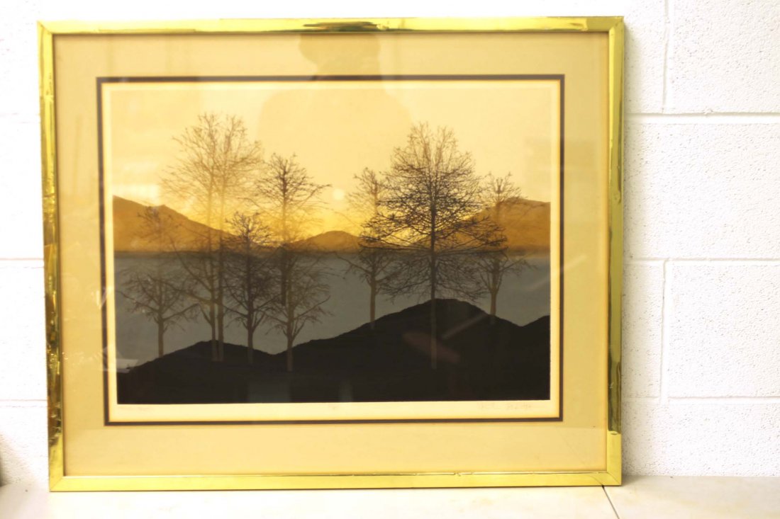 Virgil Thrasher Framed Print Signed and Numbered (1 of 5)