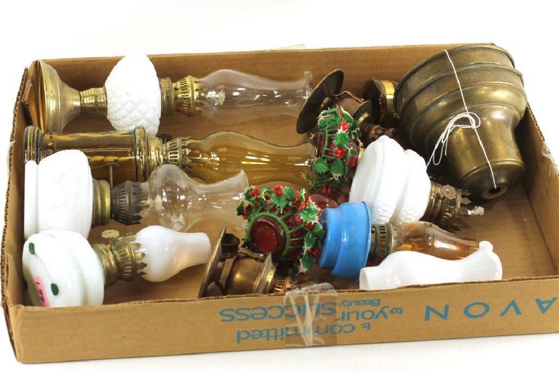 Lot of Mini Oil Lamps or Lanterns (1 of 1)