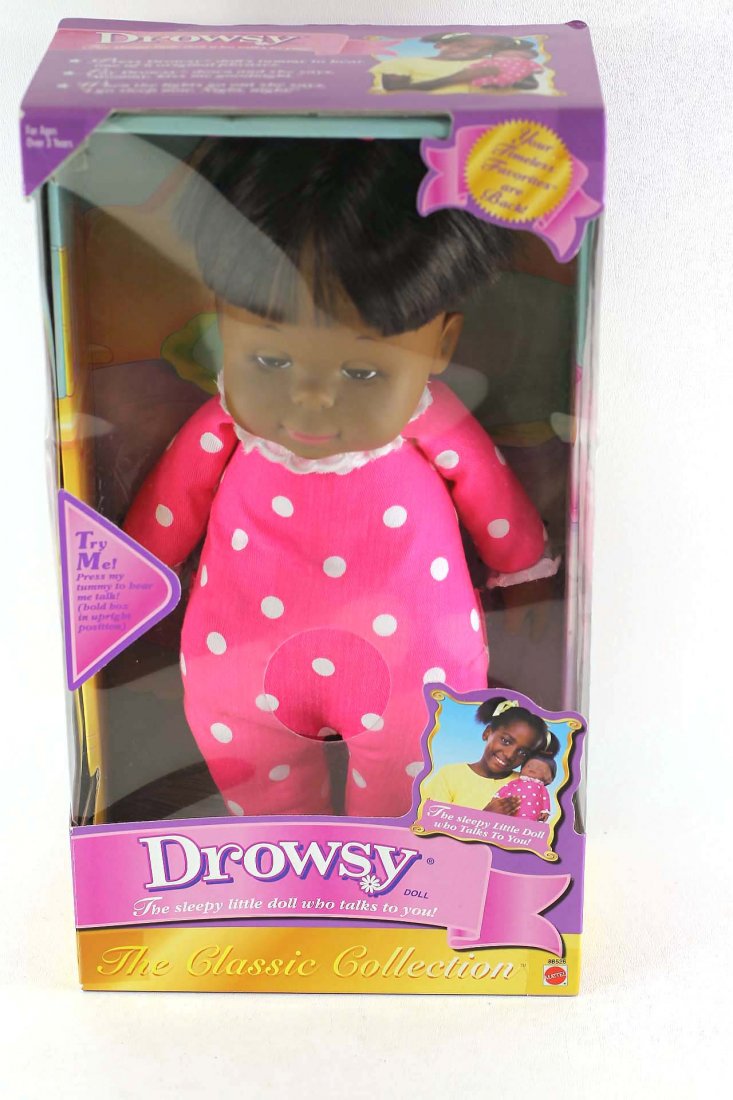 Drowsy Doll from Mattel The Classic Collection New in P: Drowsy Doll from Mattel The Classic Collection new in package cute African American doll