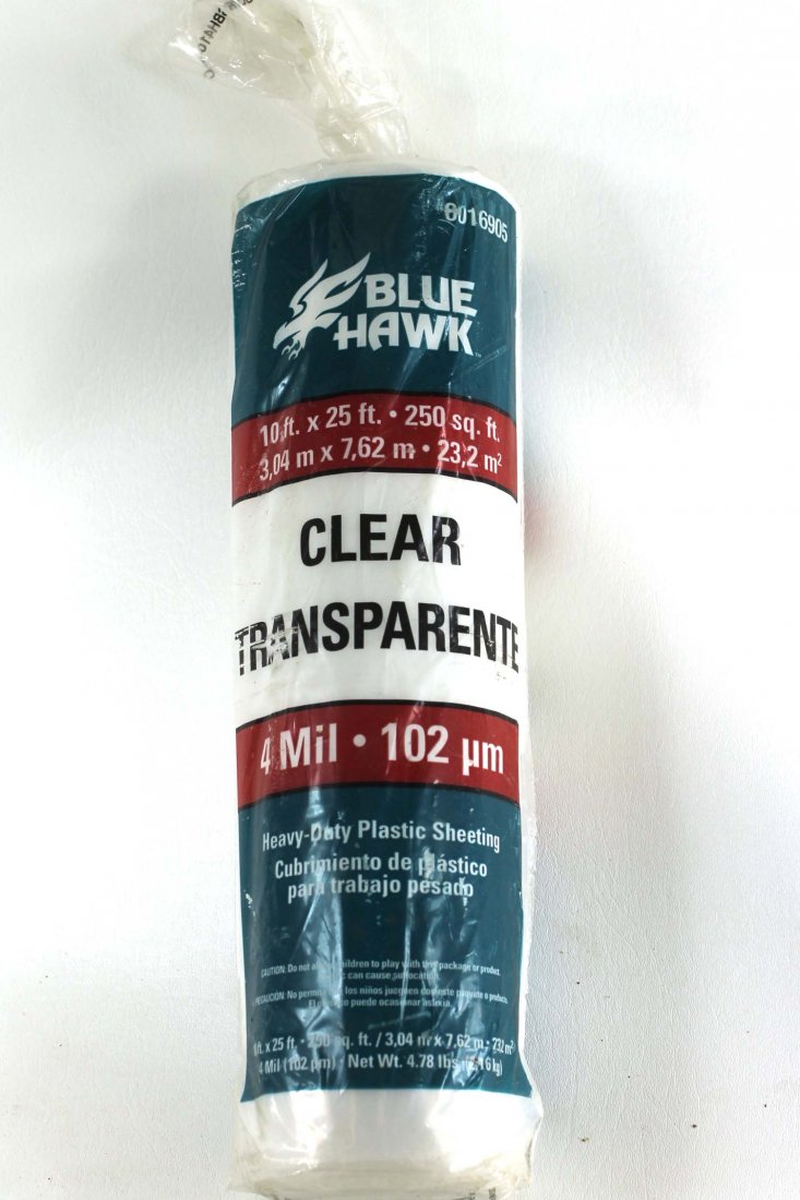Roll of Clear Plastic Sheeting (1 of 1)
