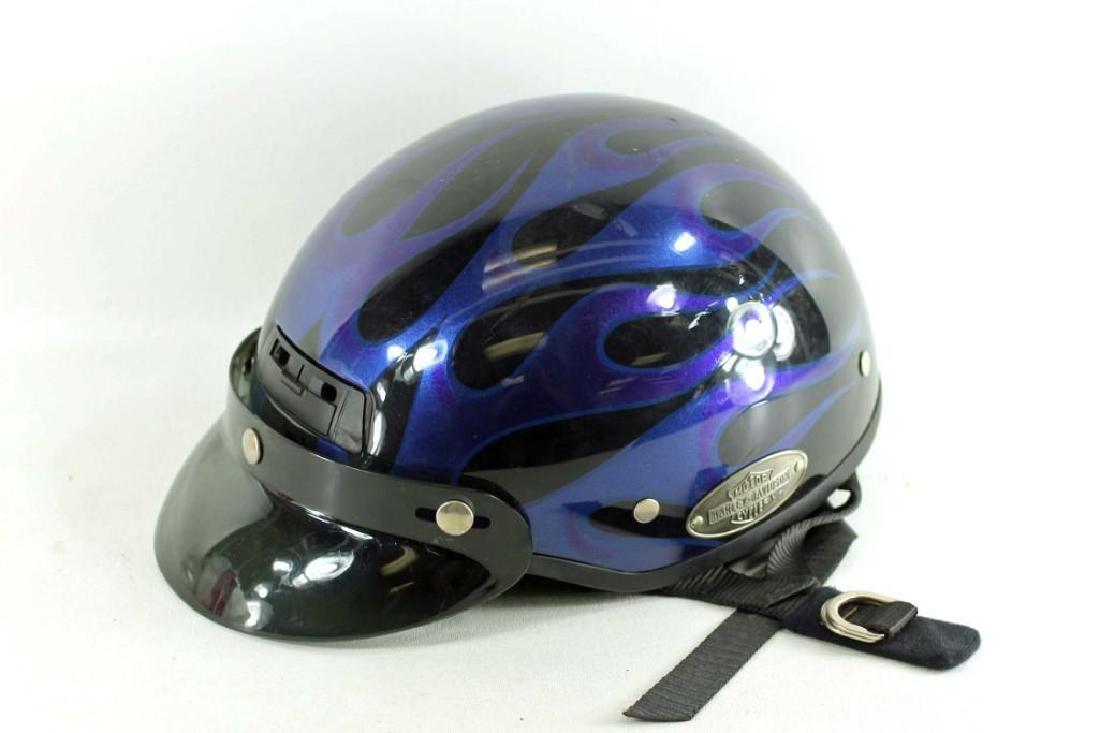 Harley Davidson Motorcycle Helmet (1 of 4)