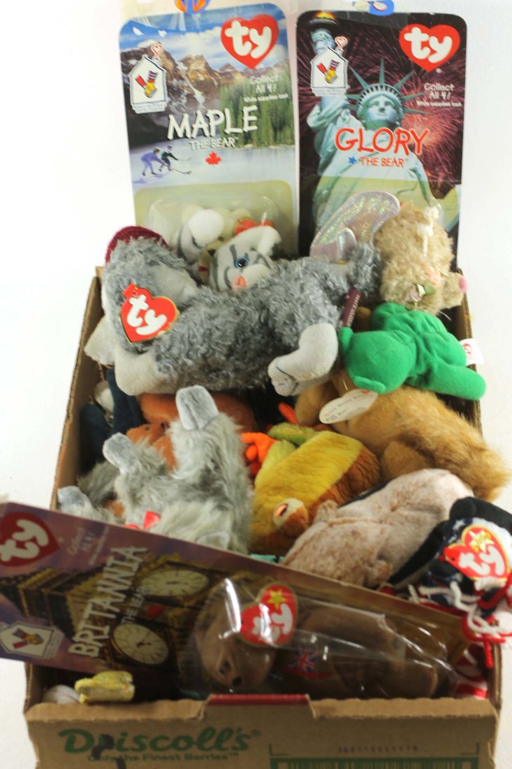 Lot of Beanie Babies Etc: Lot of Beanie Babies Etc