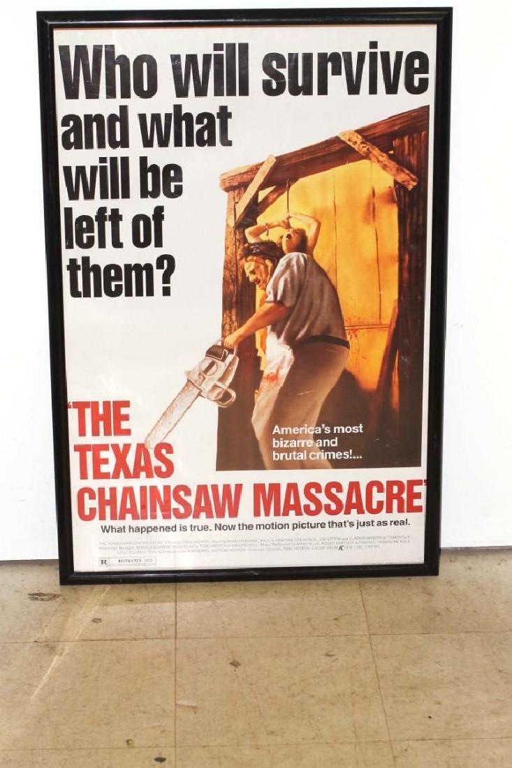 The Texas Chainsaw Massacre Framed Movie Poster (1 of 3)