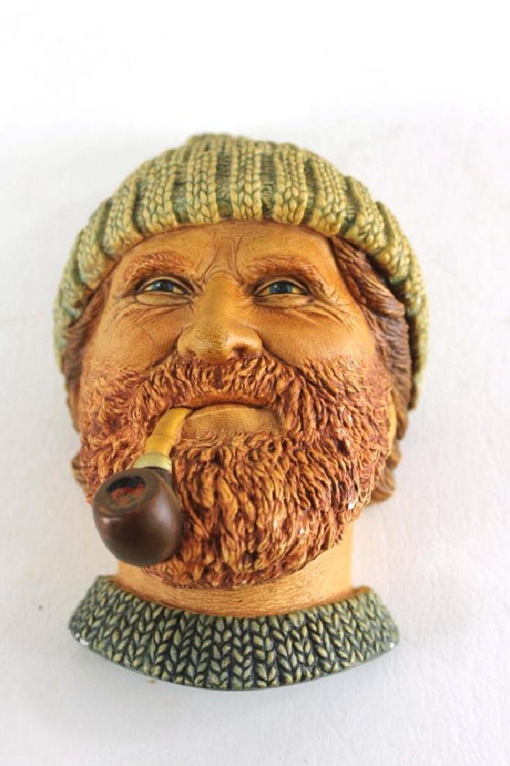 Bossons Chalkware Head Fisherman with Pipe and Stocking (1 of 6)