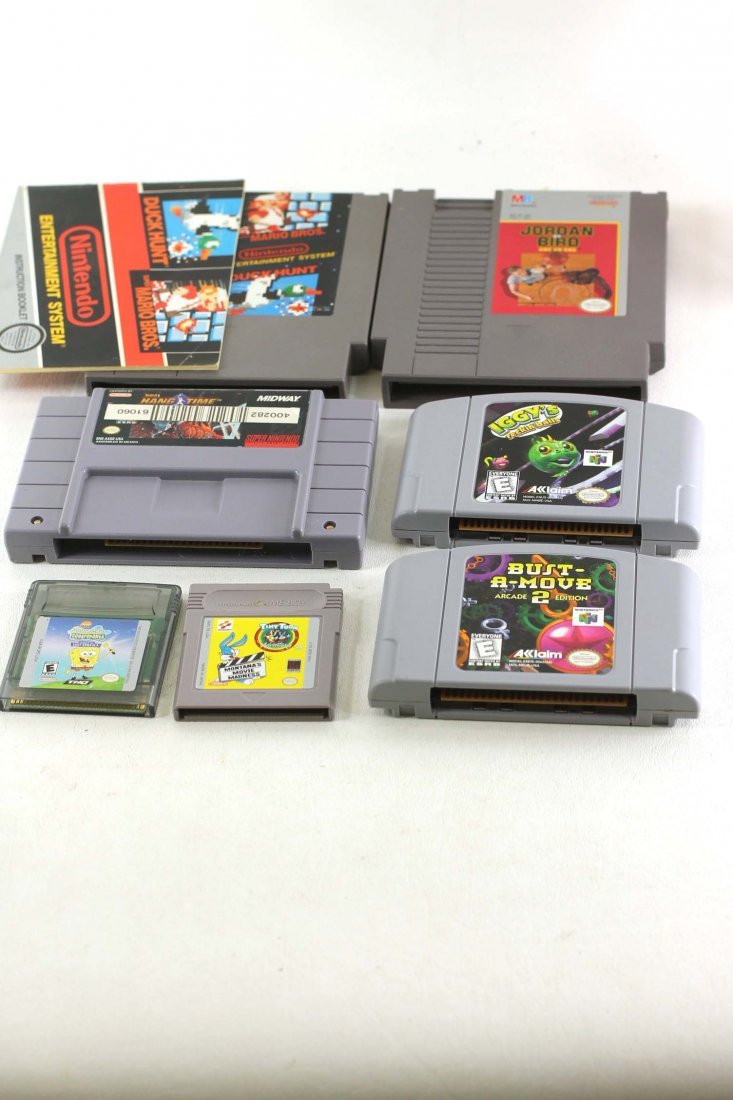 Lot of Nintendo, Gameboy, Super Nintendo, Nintendo 64 G (1 of 1)
