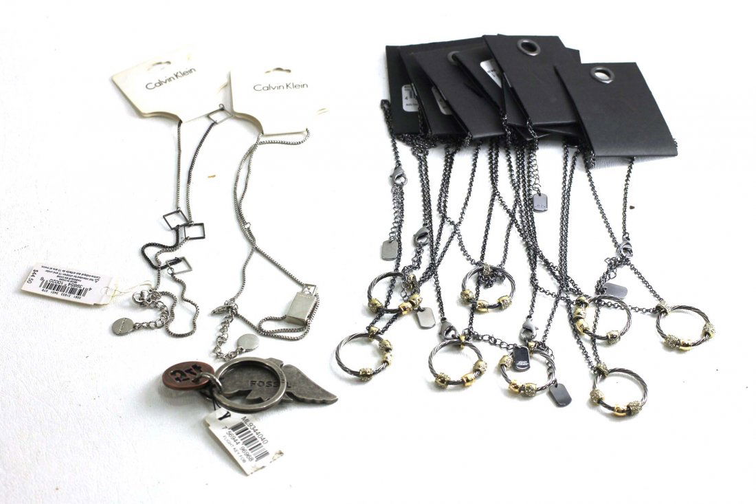 Lot of New with Tags Costume Jewelry AX Armani Exchange: Lot of New with Tags Costume Jewelry AX Armani Exchange and Calvin Klein