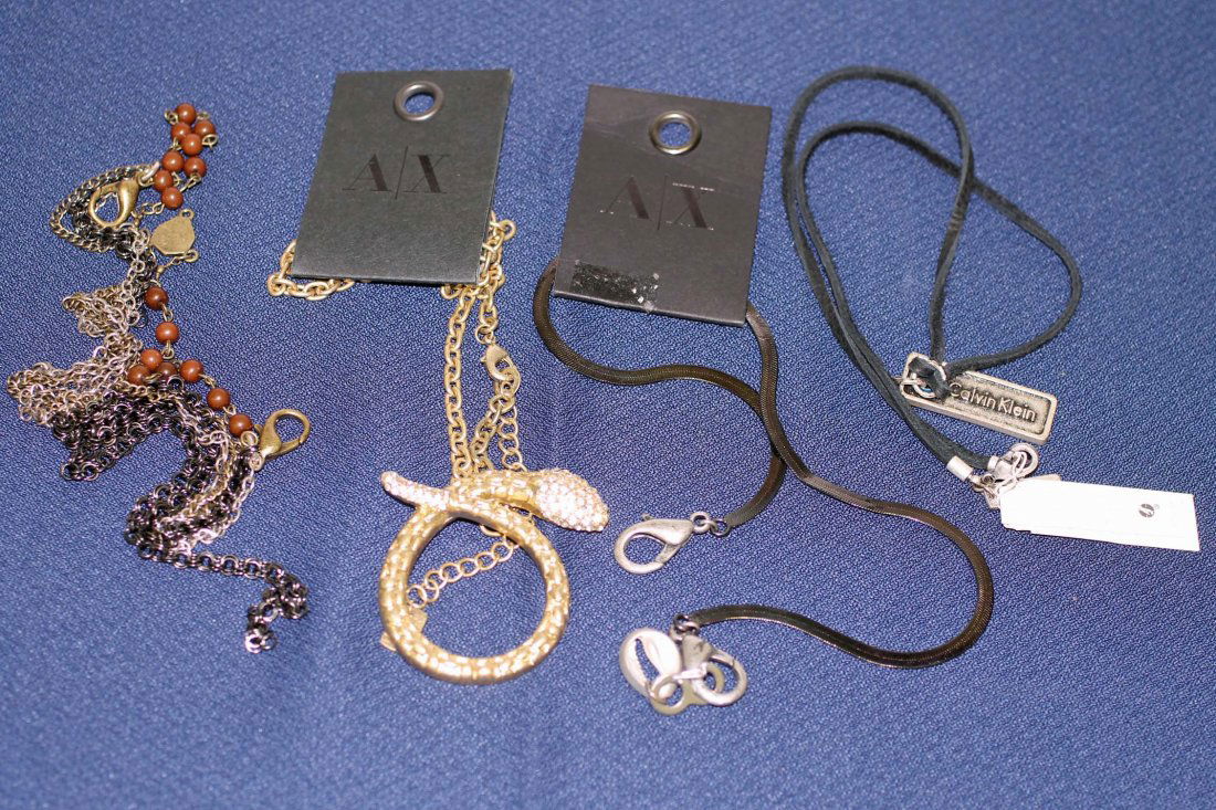 Lot of Costume Jewelry AX Armani Exchange and Calvin Kl: Lot of Costume Jewelry AX Armani Exchange and Calvin Klein