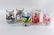 Lot of 5 Vintage Cartoon Juice Glasses