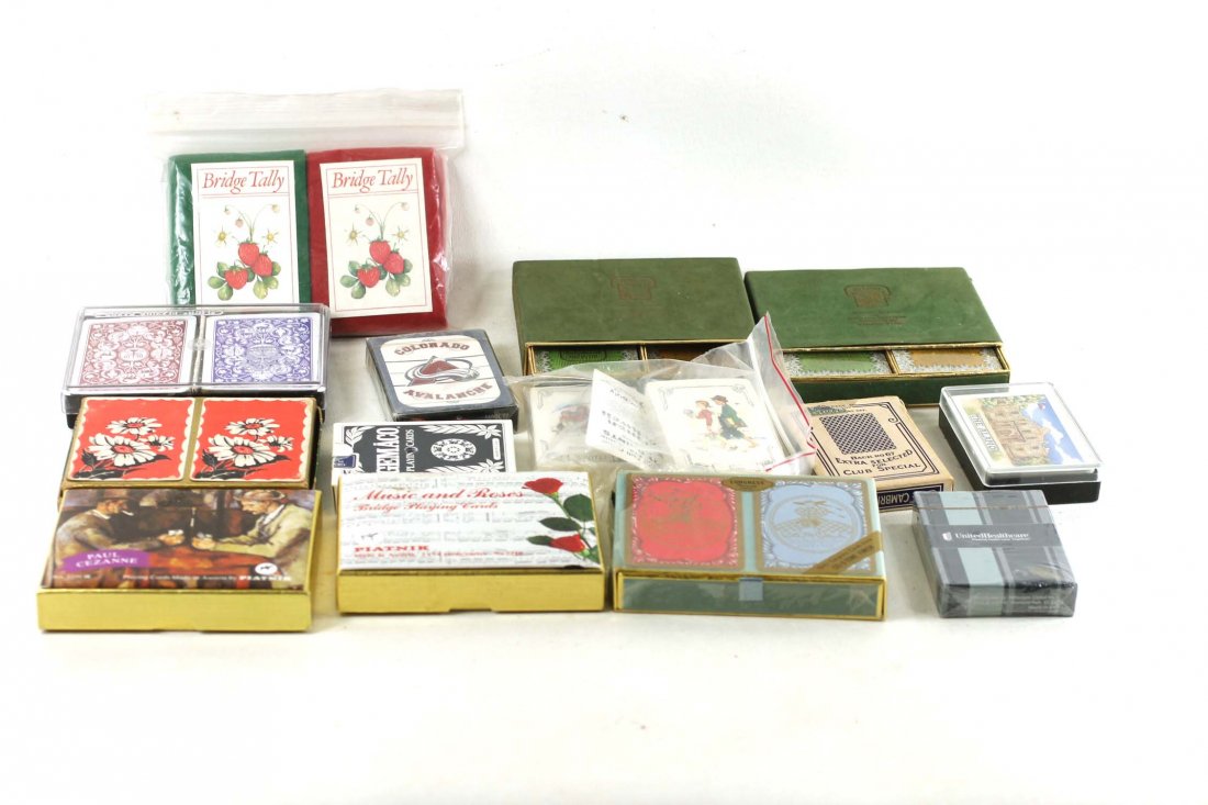 Lot of Vintage Playing Cards: Lot of Vintage Playing Cards