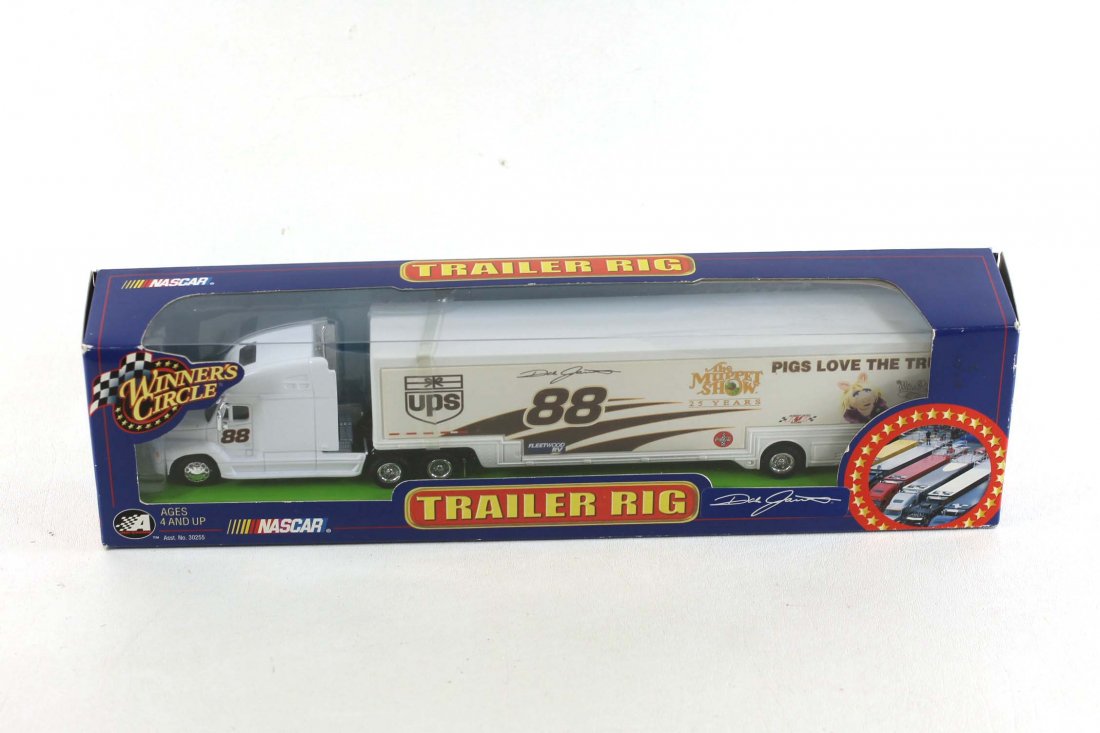 Winners Circle Trailer Rig Muppet Show UPS Semi Truck B: Winners Circle Trailer Rig Muppet Show UPS Semi Truck Big Rig
