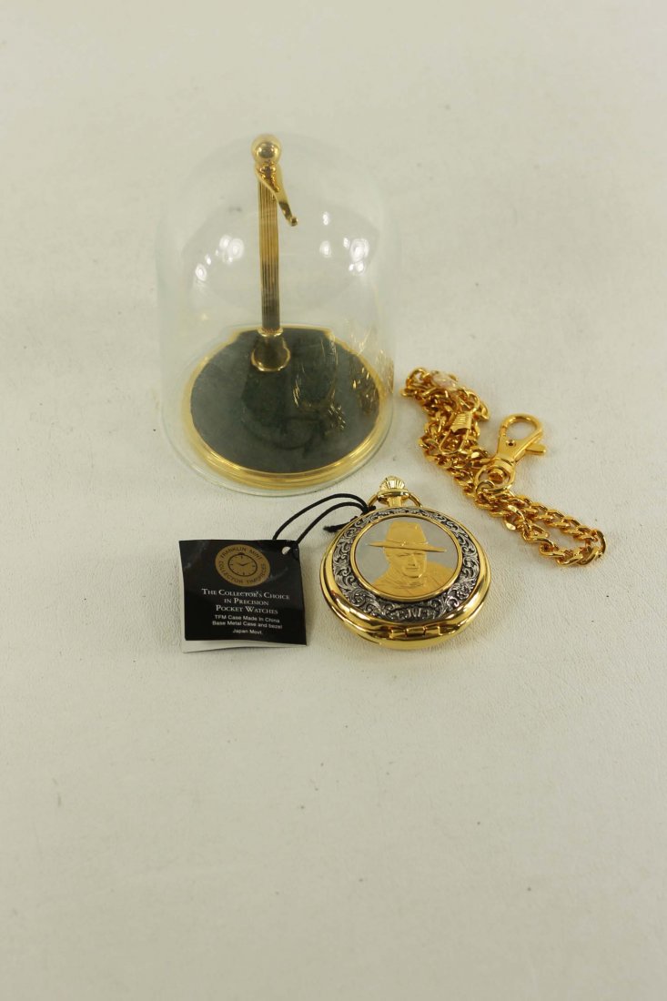 John Wayne Pocket Watch with Display: John Wayne Pocket Watch with Display