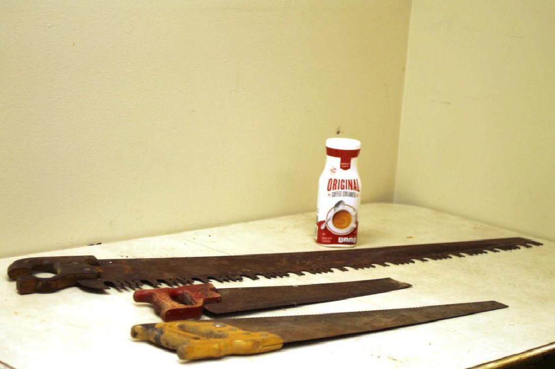Lot of 3 Vintage Hand Saws (1 of 2)