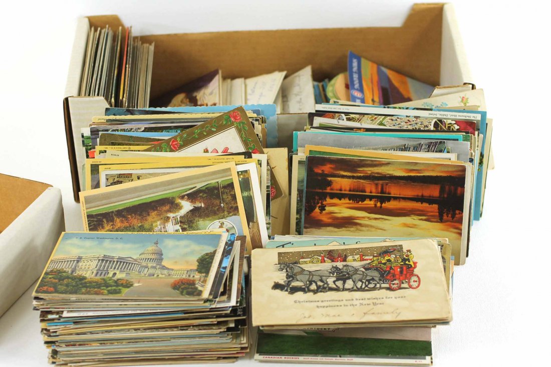 Lot of Vintage Postcards from Various Cities (1 of 1)