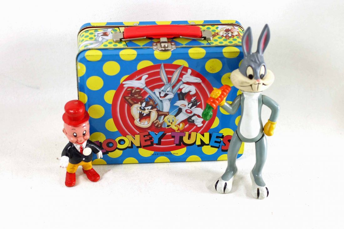 Looney Tunes Lunch Box and 1970's Bugs Bunny and Elmer (1 of 3)