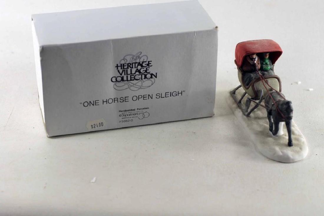 Dept 56 One Horse Open Sleigh (1 of 3)