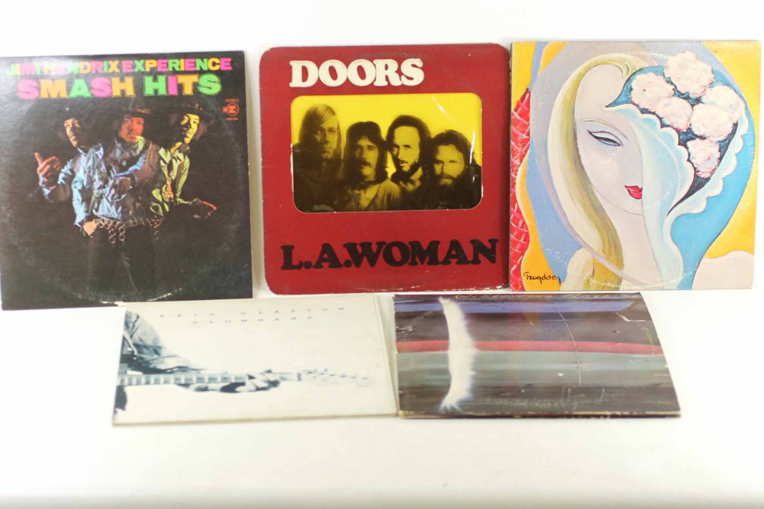 Lot of 5 Vinyl Records 33 RPM LPS Rock (1 of 4)