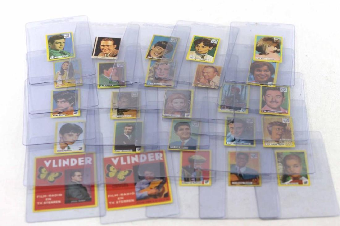 Lot of Vlinder Matchbook Cards or Covers Paul McCartney: Approximately 25 vintage matchbook covers with famous people