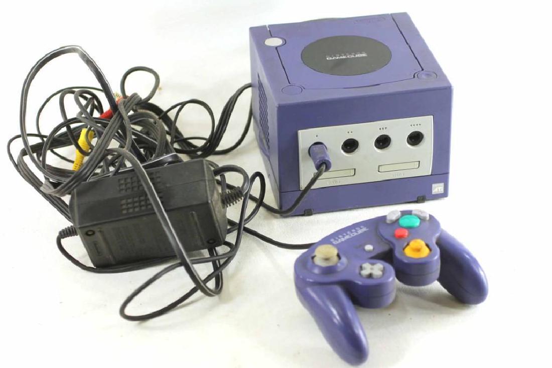 Nintendo Gamecube Indigo Purple with Controller and (1 of 1)