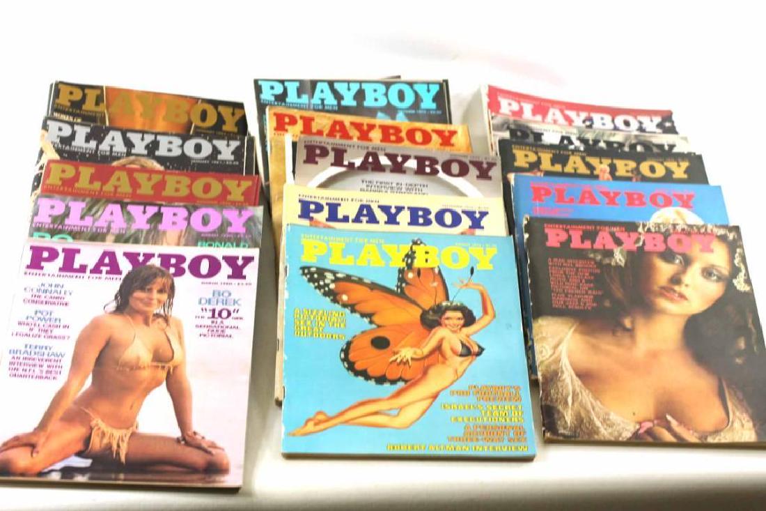 Lot of 1970s and 1980 Playboy Magazines (1 of 4)
