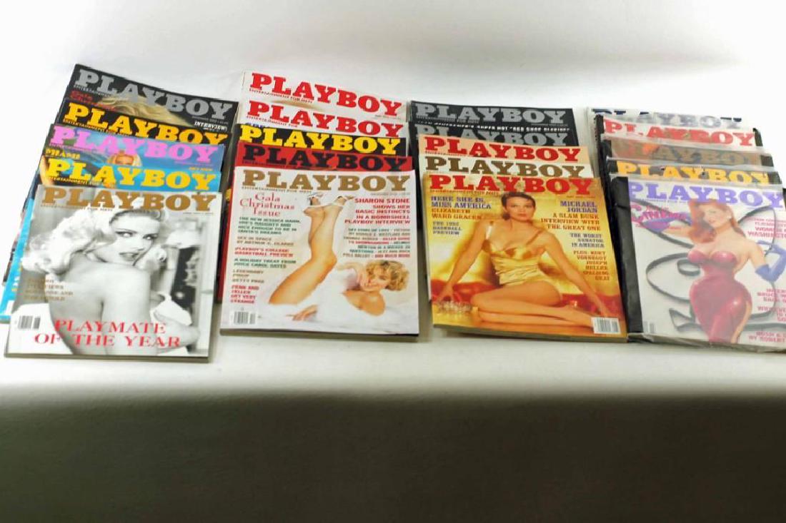 Lot of 1990s Playboy Magazines (1 of 5)
