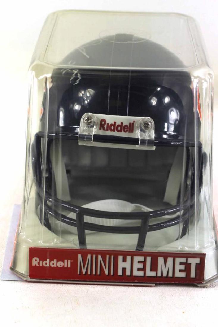 Mark Anderson Autographed Mini Helmet with a COA (1 of 4)