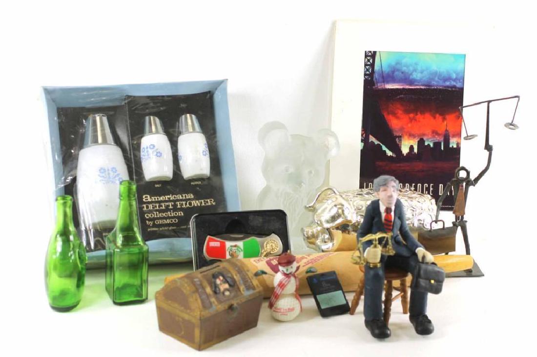 Lot of Vintage Smalls incl Pocket Knife, Viking Bear, (1 of 1)