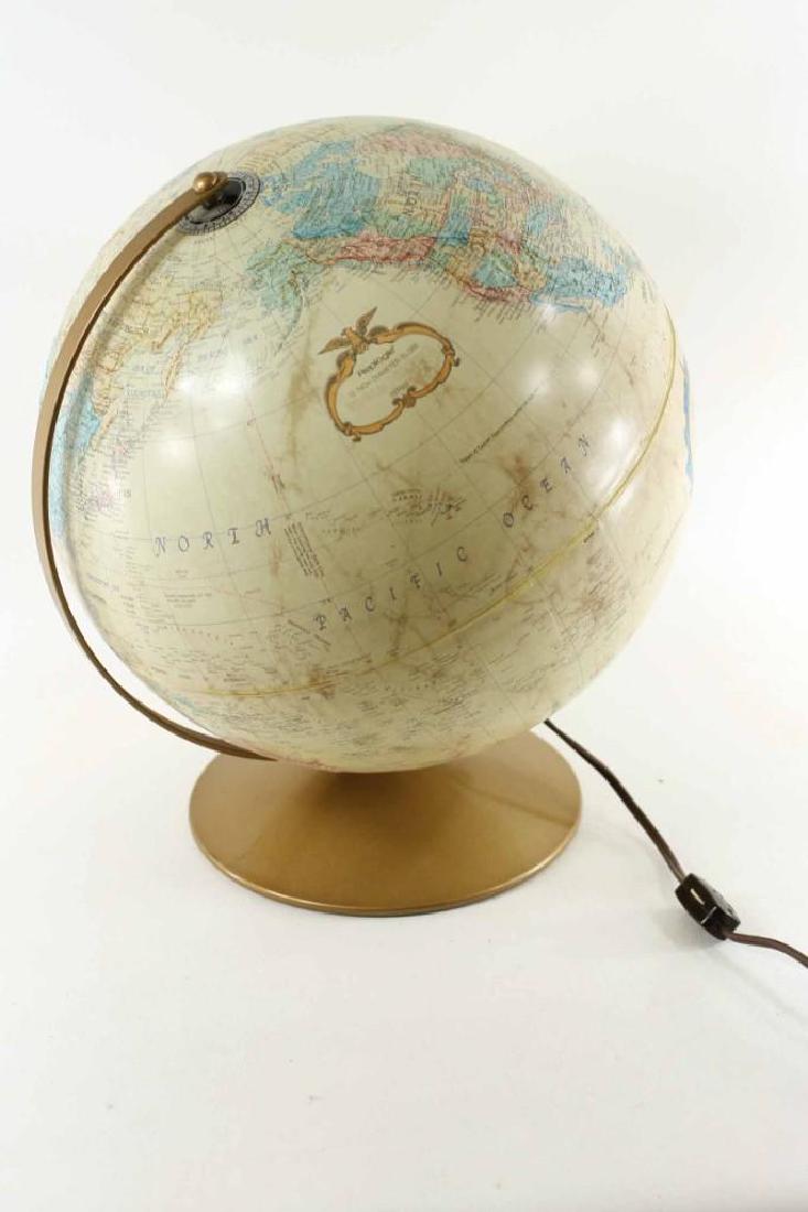 Vintage Lighted Globe incl East and West Germany (1 of 4)