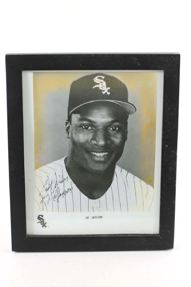 Framed Signed Picture of Bo Jackson , NO COA (1 of 1)