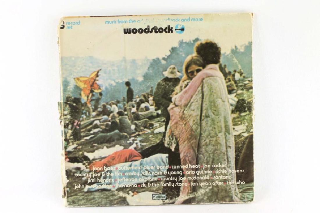 Vinyl Records 33 RPM LPs Woodstock Music from the (1 of 2)