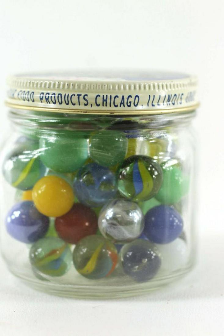 Jar of Vintage Marbles: Jar of Vintage Marbles