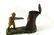 Teddy and the Bear Cast Iron Mechanical Bank - 2