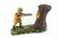 Teddy and the Bear Cast Iron Mechanical Bank - 4