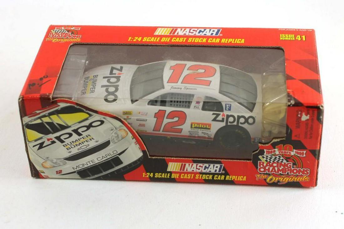 Racing Champions Die Cast Car Nascar Jimmy Spencer: Racing Champions Die Cast Car Nascar Jimmy Spencer Zippo Bumper to Bumper New in Box