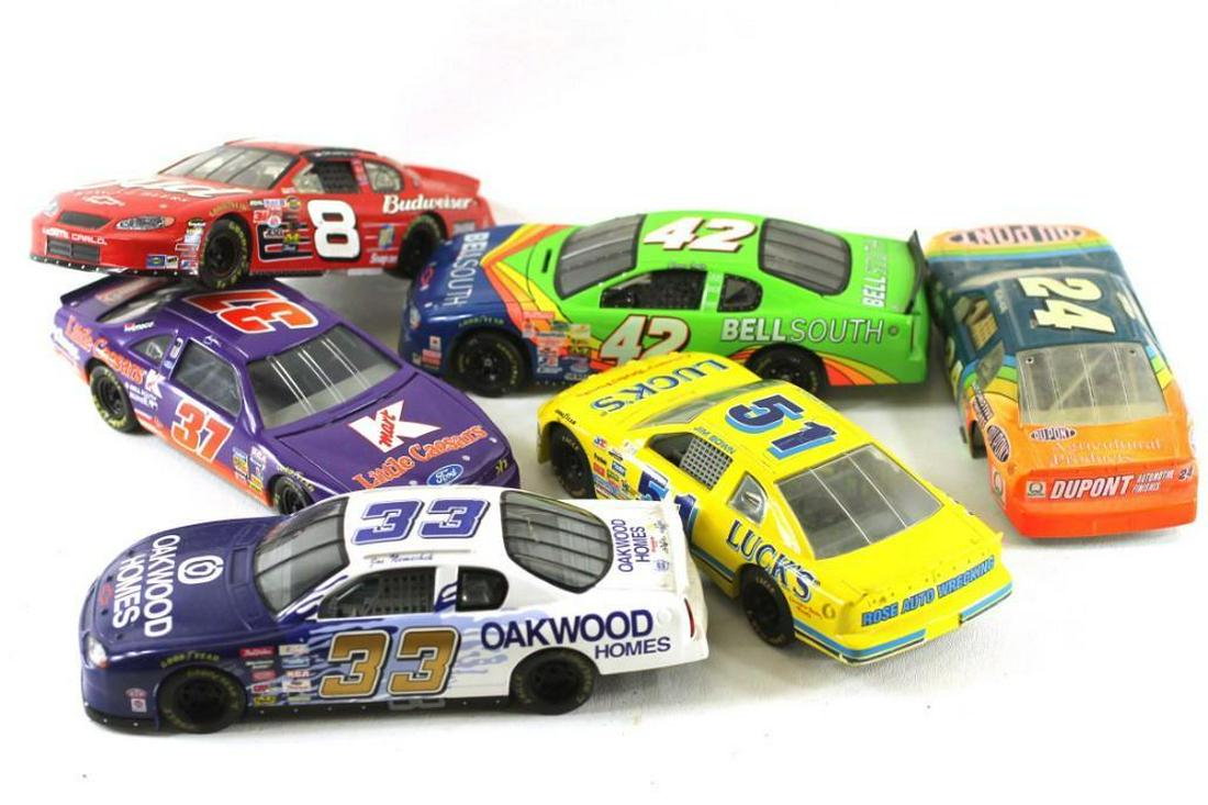 Lot of 6 Die Cast Nascar Cars (1 of 2)