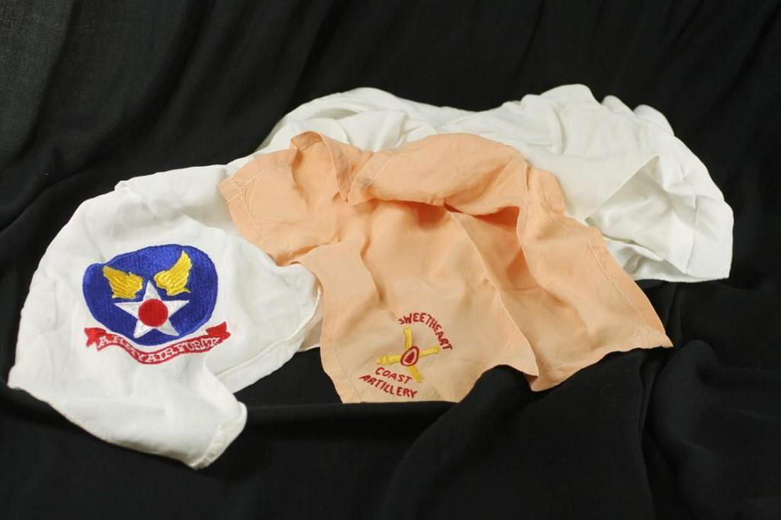 Lot of Military Handkerchiefs: Lot of Military Handkerchie