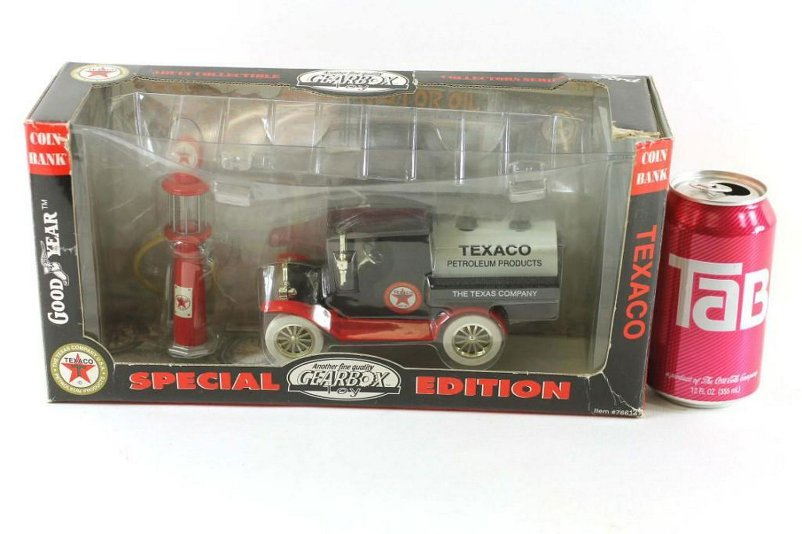 Texaco Truck and Gas Pump Coin Bank in Original Box (1 of 1)