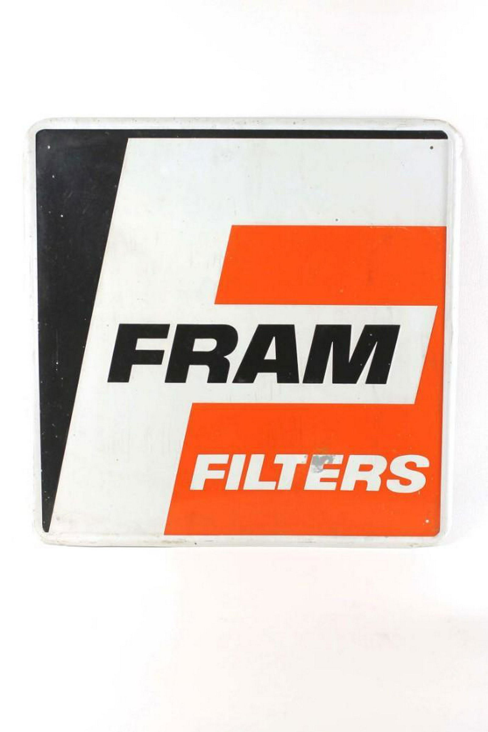 Vintage Metal Advertising Sign for Fram Filters (1 of 3)