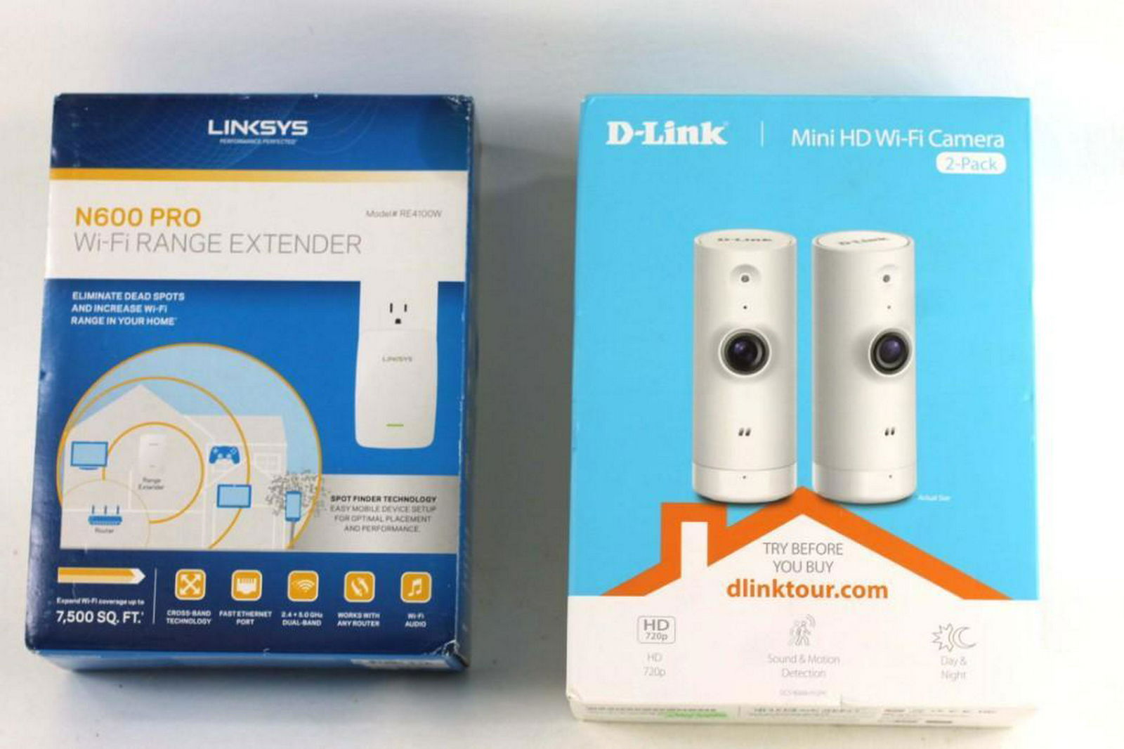 D-Link Mini HD Wifi Camera 2 Pack and Wifi Range (1 of 3)