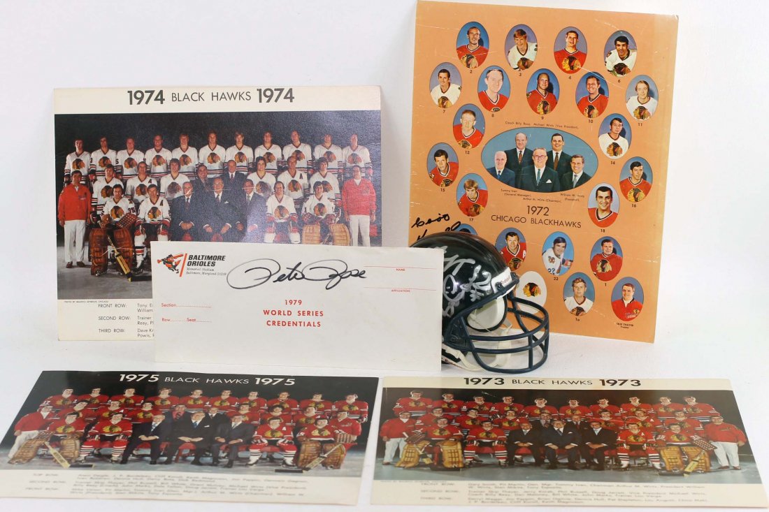 Lot of Sports Memorabilia , Some Signatures, NO COAs (1 of 6)