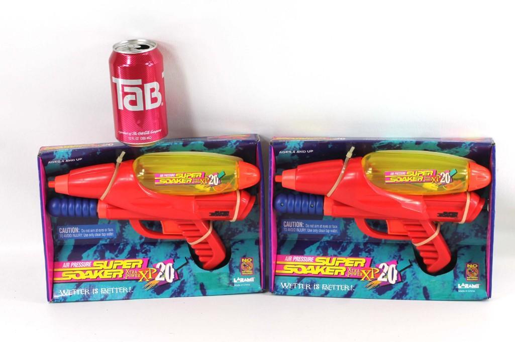 Lot of 2 Super Soaker Water Guns New in Package (1 of 1)