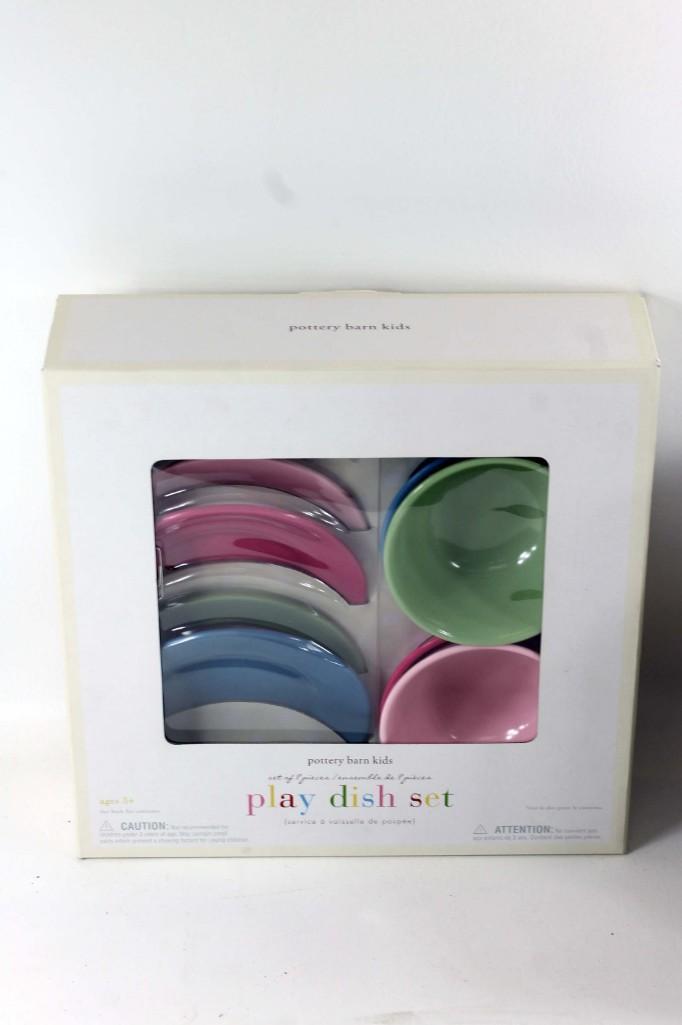 Pottery Barn Kids Play Dish Set in Original Box (1 of 2)