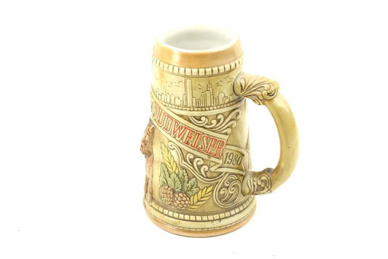 1980 Budweiser Beer Stein