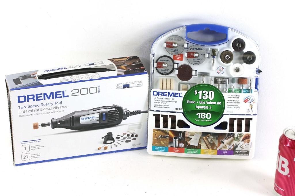 Dremel Tool New in Box and a Dremel Accessory Kit New (1 of 1)
