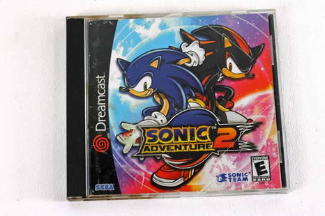 Sega Dreamcast Sonic Adventure 2 Game: Sega Dreamcast Sonic Adventure 2 Game