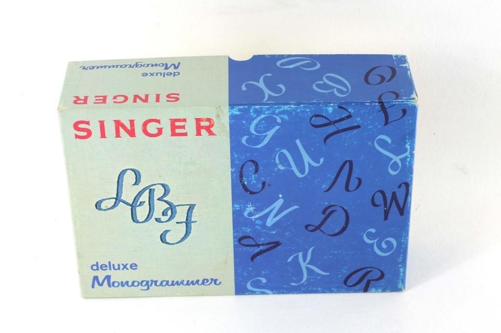Singer Deluxe Monogrammer Sewing Machine Accessory: Singer Deluxe Monogrammer Sewing Machine Accessory
