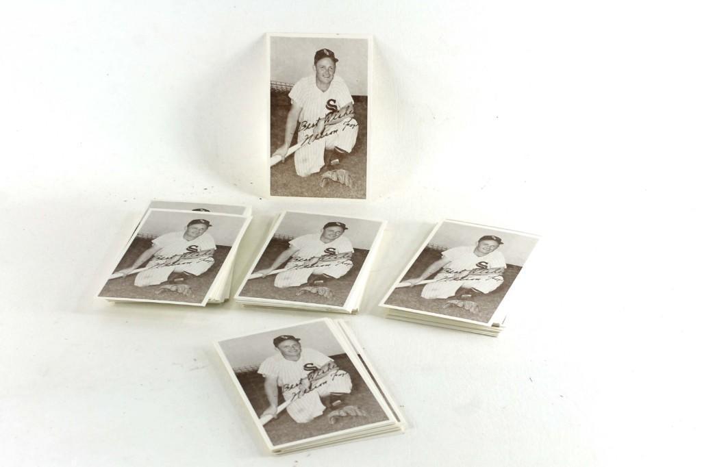 Chicago White Sox Nellie Fox Postcards (1 of 3)