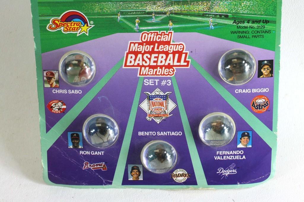 Super Star Collectible Action Marbles Baseball Set #3 (1 of 2)