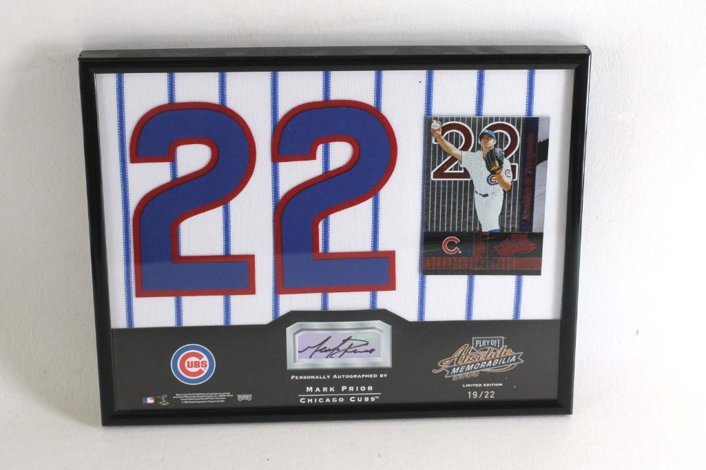 2002 Playoff Absolute Memorabilia Mark Prior (1 of 3)